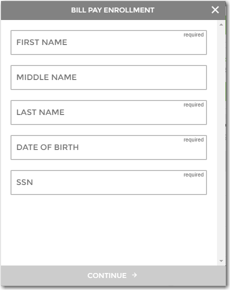 How to enroll in bill pay